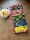 Ajrakh Modal Silk Clutches