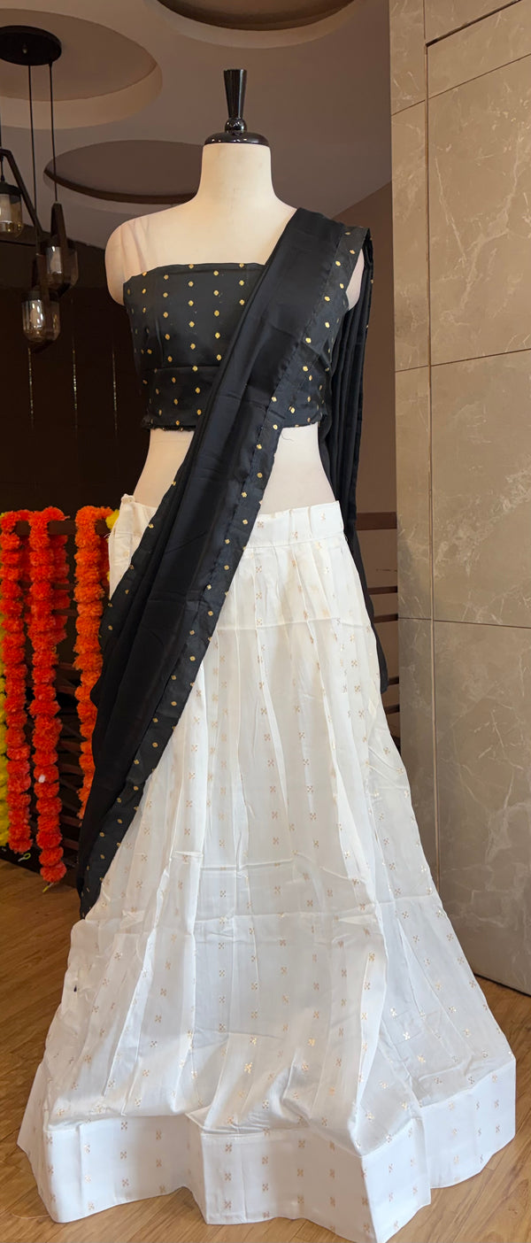 🌸SEMI STITCHED DHAVANI COLLECTIONS ✨🌺