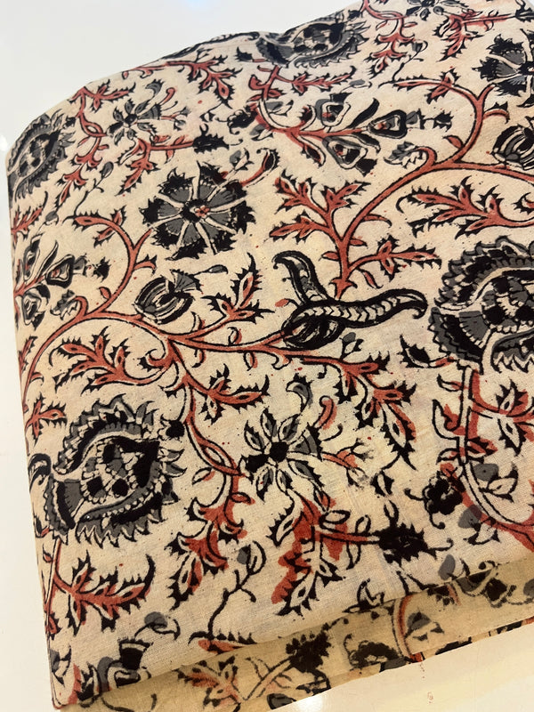 Pure Ajrakh Cotton Running material