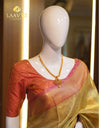 👑 Celebrity-Inspired Semi Kanchipuram Silk Saree – Glamour Meets Tradition ✨