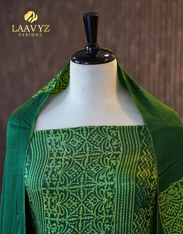🌸 Unstitched Salwar Set – Your Style, Your Stitch, Your Statement ✨