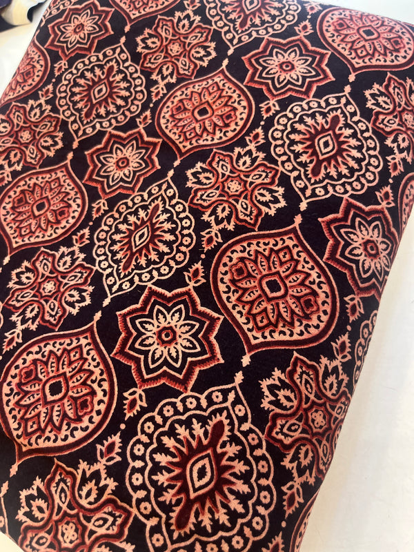 Pure Ajrakh Cotton Running material