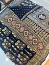 Ajrakh Dola silk