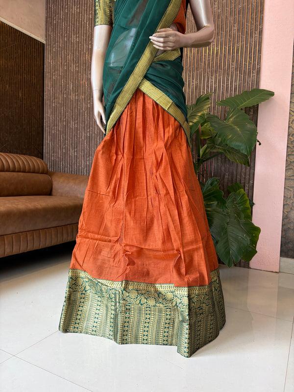 🌸SEMI STITCHED DHAVANI COLLECTIONS ✨🌺