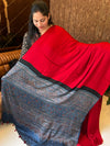 Ajrak modal silk saree