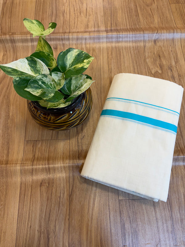 🌿 Puliyilakkara Handloom Set Mundu – Timeless Kerala Tradition ✨