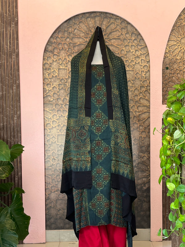 Unstitched Modal Silk Salwar Set - Embrace The Luxury🧵
