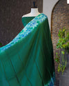 Unstitched Silk Salwar Set - Unstitched