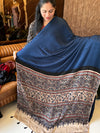 Ajrak modal silk saree