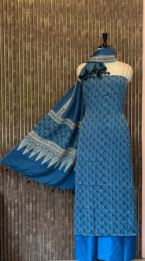 Unstitched Modal Silk Salwar Set - Embrace The Luxury🧵