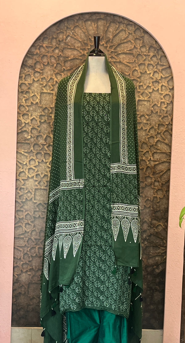 Unstitched Modal Silk Salwar Set - Embrace The Luxury🧵