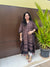 Ajrakh Print Pure Cotton KAFTAN | Black