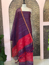 Pure Handloom Linen Unstitched Salwar Materials ✨