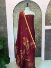 Pure Handloom Linen Unstitched Salwar Materials ✨