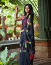 Teeby Organza Saree with Handwork – Sheer Elegance & Grace ✨