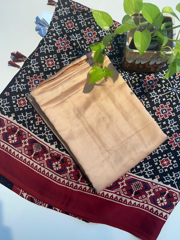 Salwar Material Satin Linen Silk - PAR05