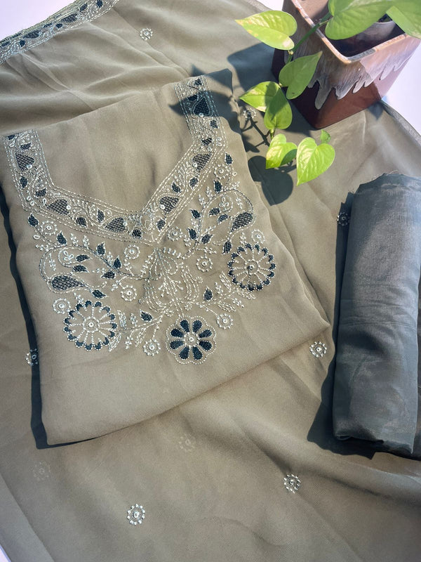 Salwar Material (Georgette) - NAS01